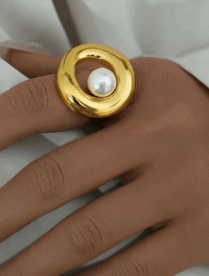 Anillo Acero Elegancia Pura