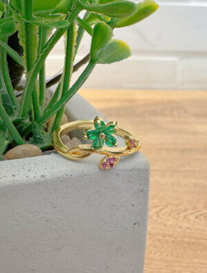 Anillo Mujer Botanica