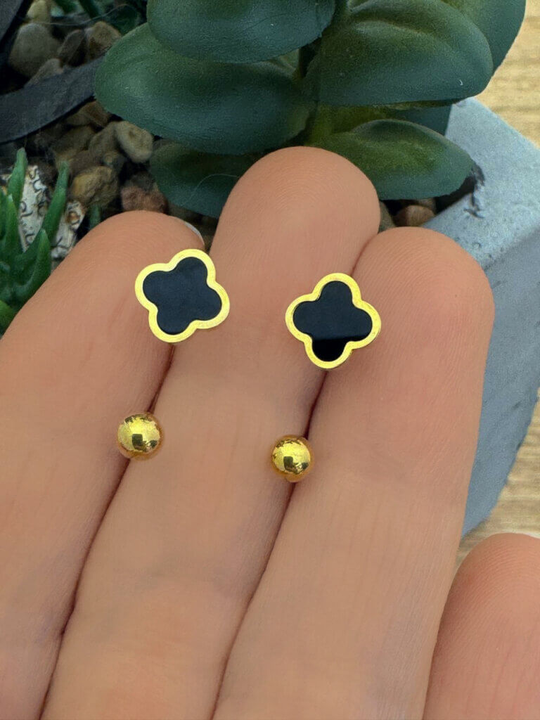 Aretes Acero Floralia-1