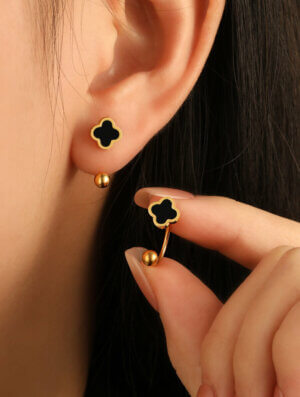 Aretes Acero Floralia