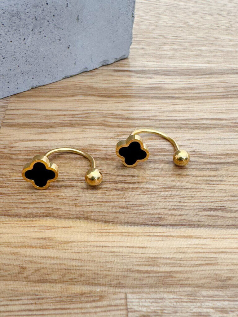 Aretes Acero Floralia