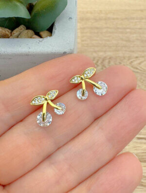 Aretes Mini Cristal Silvestre