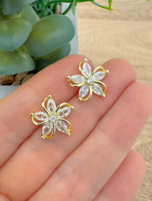 Aretes Mujer Prisma Floral