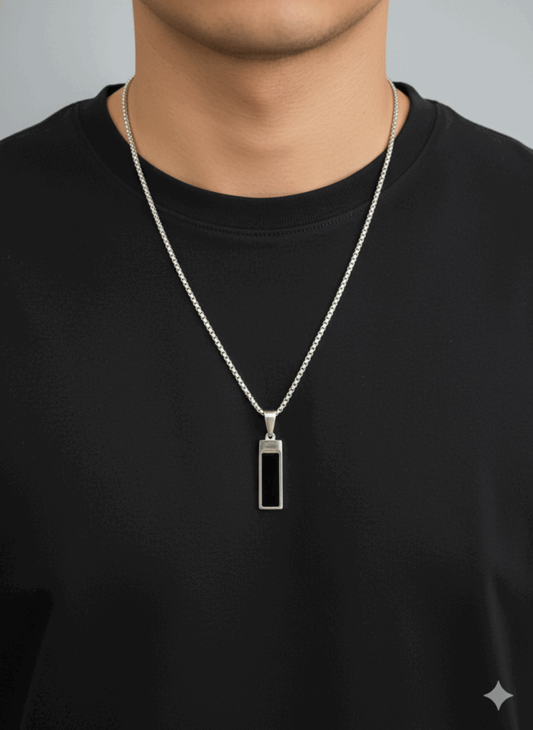 Cadena Hombre Acero Elegancia