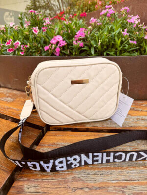Mini Bolso Beige Informal