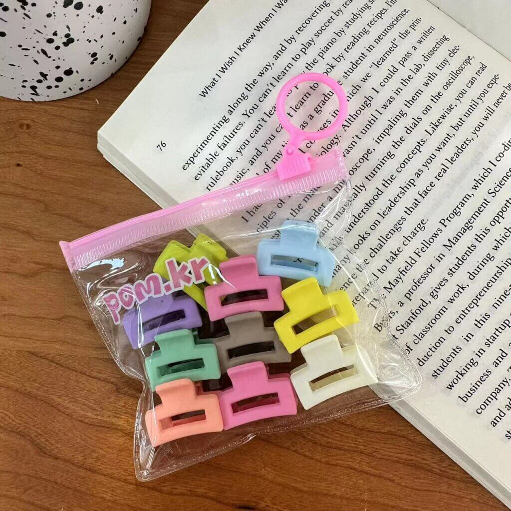 Paquete Pinzas Geometrico Colores