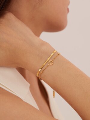 Pulsera Acero Arbol Vida