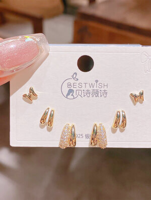 Set Aretes Mujer Alma