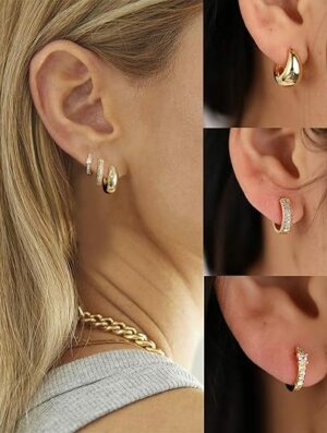 Set Aretes Mujer Bella