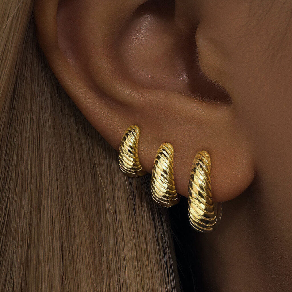 Set Aretes Mujer Luz