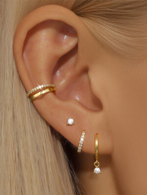 Set Aretes Toque de-Luz