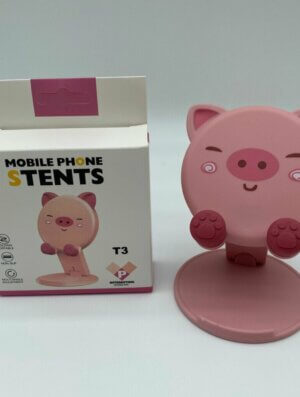 Stand Celular Pig Rosa