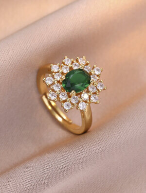 Anillo Mujer Vinculo Verde