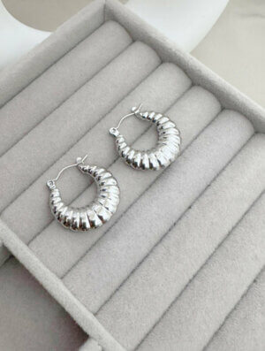 Aretes Acero Mujer Fulgor