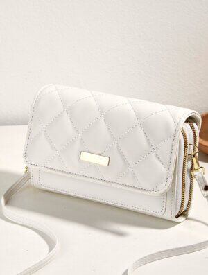 Bolso Billetera Sutil Blanco