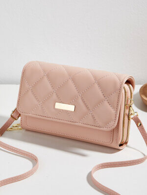 Bolso Billetera Sutil Rosa