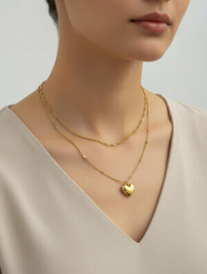 Collar Acero Dulce Corazon