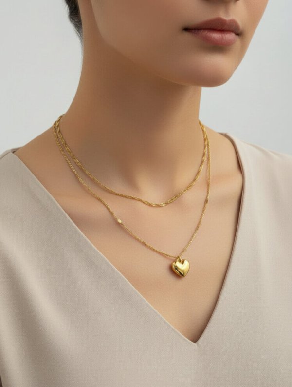 Collar Acero Dulce Corazon
