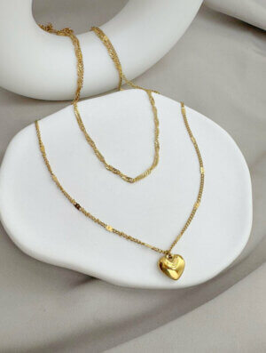 Collar Acero Dulce Corazon