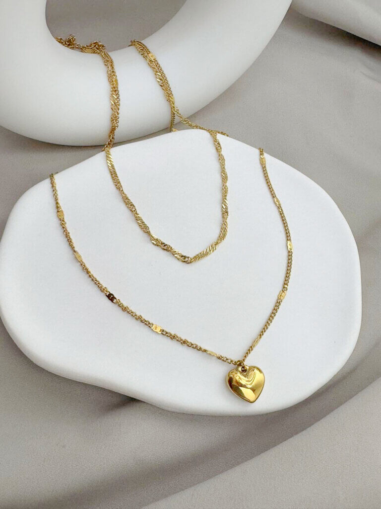 Collar Acero Dulce Corazon