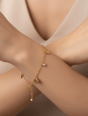 Pulsera Acero Concha de-Luz