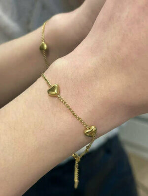 Pulsera Acero Dulce Dorado