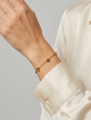 Pulsera Acero Dulce Dorado