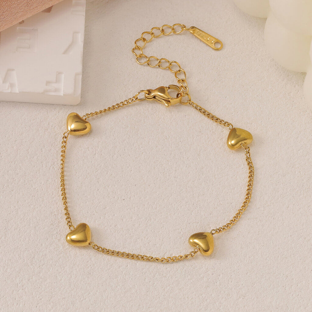 Pulsera Acero Dulce Dorado