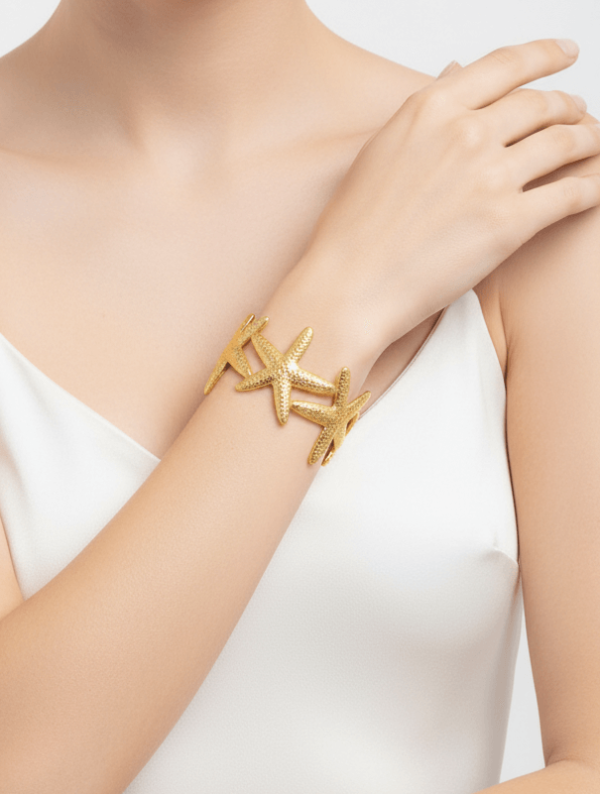 Pulsera Acero Mar de-Brillo