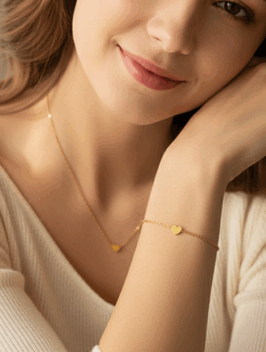 Set Acero Dulce Dorado