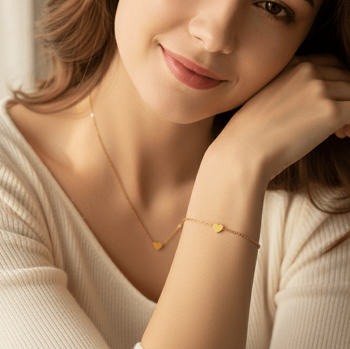 Set Acero Dulce Dorado-1