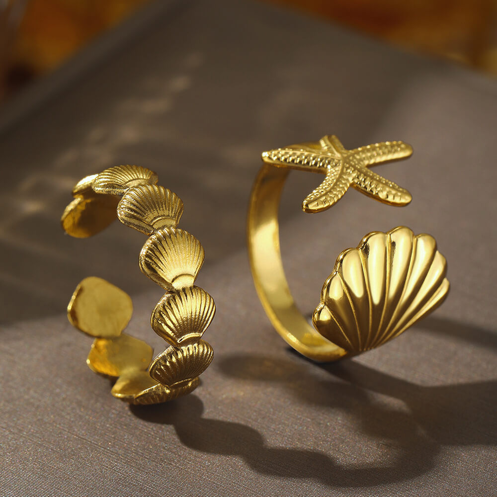 Set Anillo Vida Marina-1