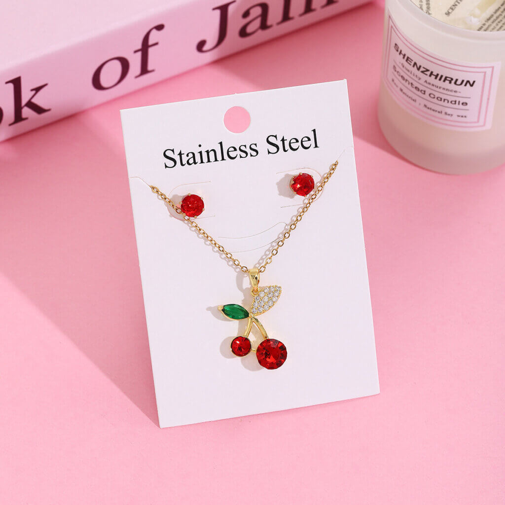 Set Brillo de Cereza