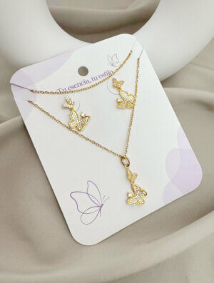 Set Mujer Alma de-Cristal