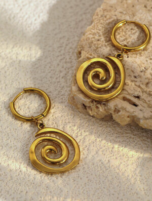 Aretes Acero Luz Infinita