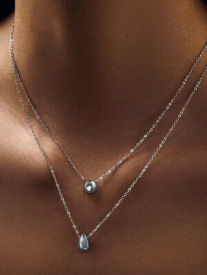 Collar Mujer Acero Conexion