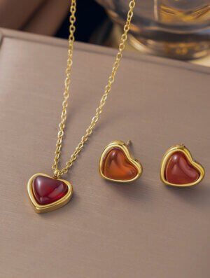 Set Acero Pasion Ocre