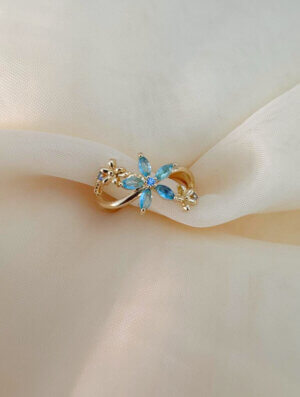 Anillo Mujer Flor Celestial