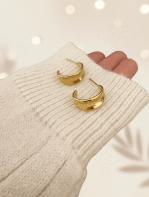 Aretes Acero Brillo Indomable