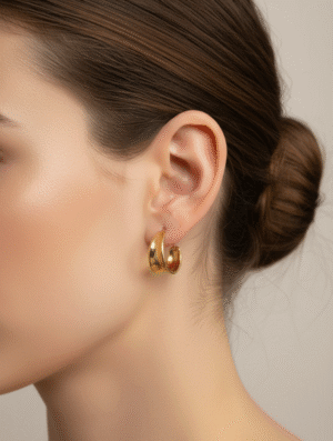 Aretes Acero Brillo Indomable