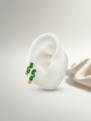 Aretes Mujer Cielo Verde