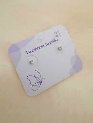 Aretes Topito Mini Amor