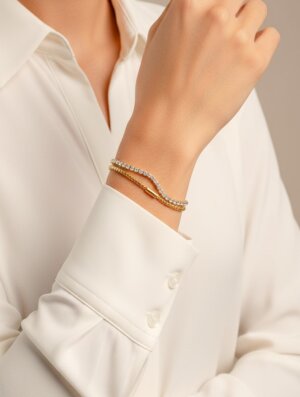 Pulsera Acero Brilla Fuerte