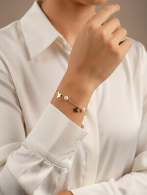 Pulsera Acero Vuelo Dulce