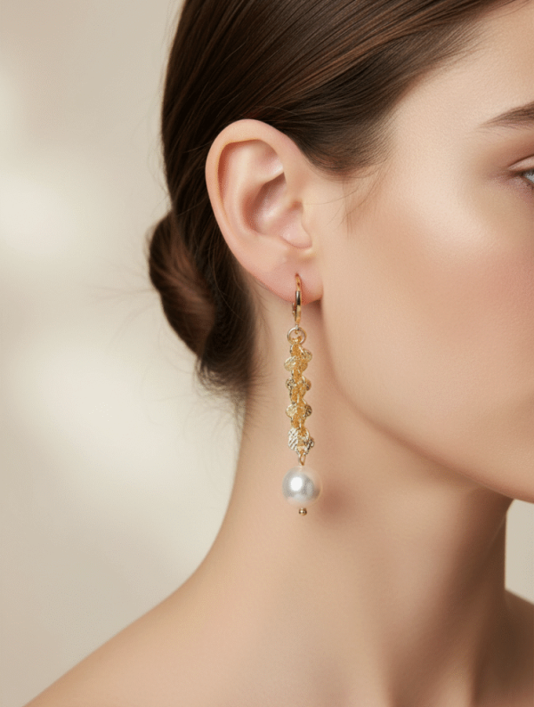 Aretes Mujer Perla Mistica