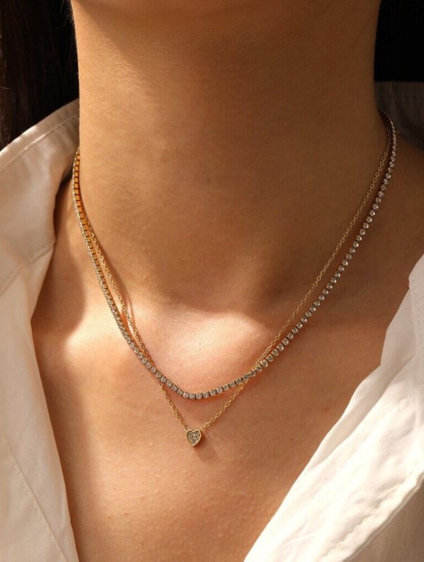Collar Acero Amor Poderoso