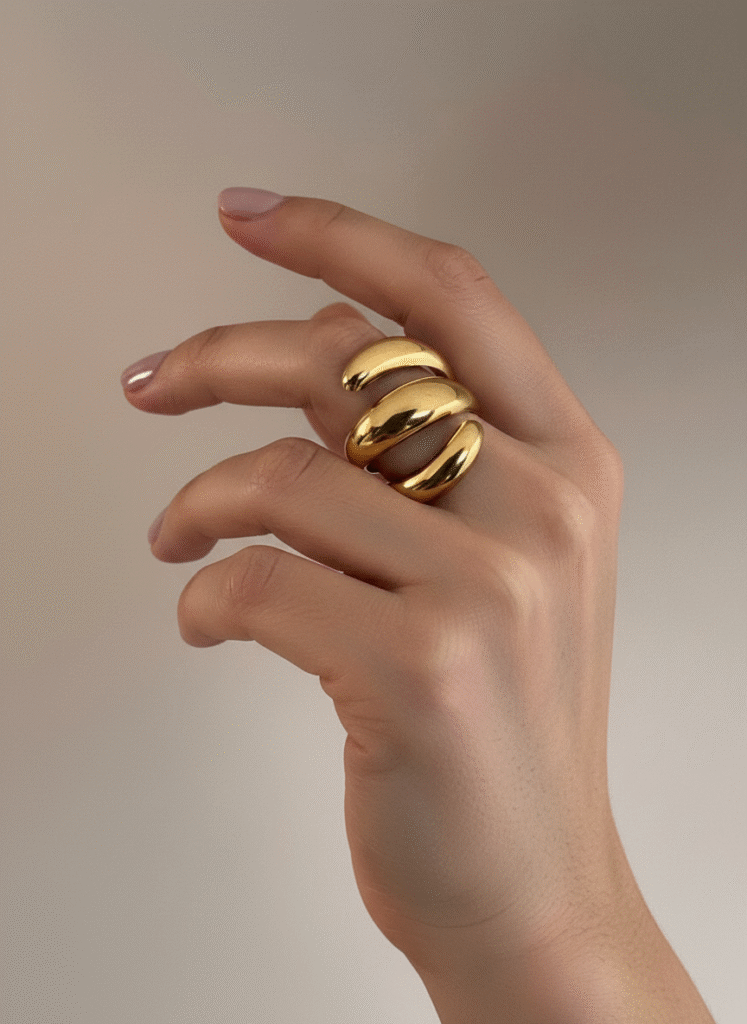 Anillo Acero Mujer Indomable