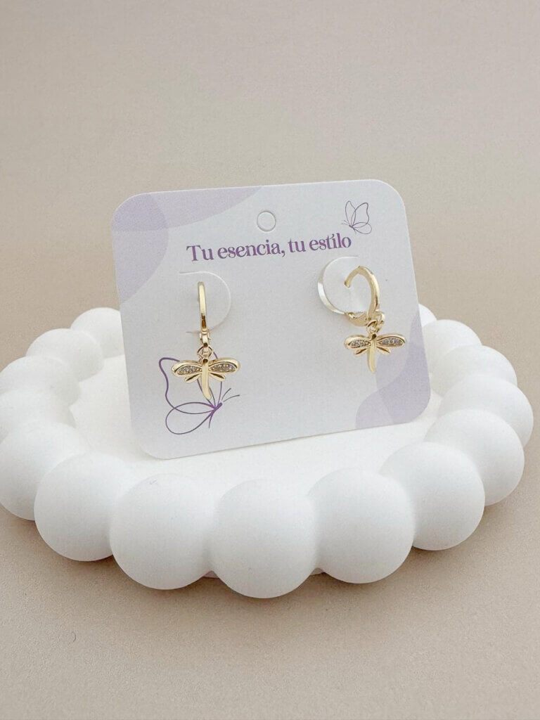 Aretes Mujer Alma Libelula-1