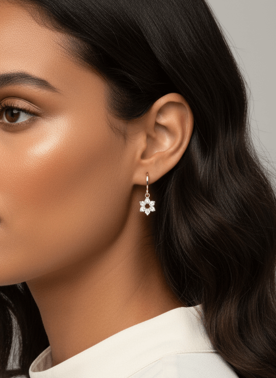 Aretes Mujer Reina Interior