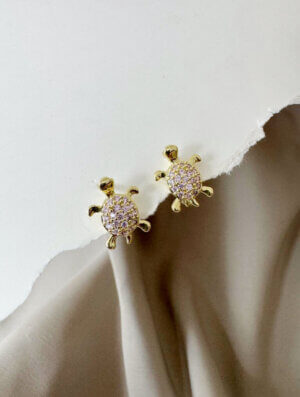 Aretes Mujer Tortuga Marina